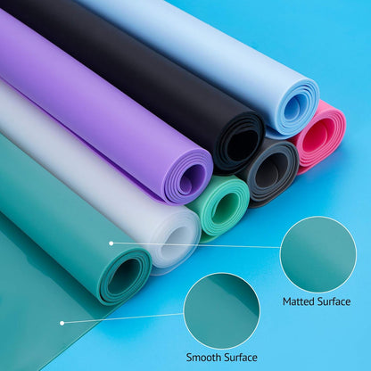 Gartful Extra Large Silicone Mats for Countertop, 28" by 20" Multipurpose Mat, Counter Table Protector, Desk Saver Pad, Placemat Nonstick Nonskid Heat-Resistant Pad, Black
