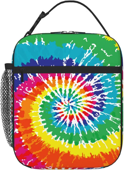 Dinosaur Volcano Insulated Lunch Bag for Women & Men, Reusable Leak-Proof Lunch Box with Cooler Compartment, Lunch Tote for Adults Work Travel Picnic Durable & Washable