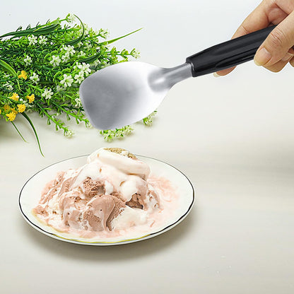 Ice Cream Spade - Stainless Steel Flat Ice Cream Paddle, Scooper for Hard or Creamy Dessert Spade Butter Cutter