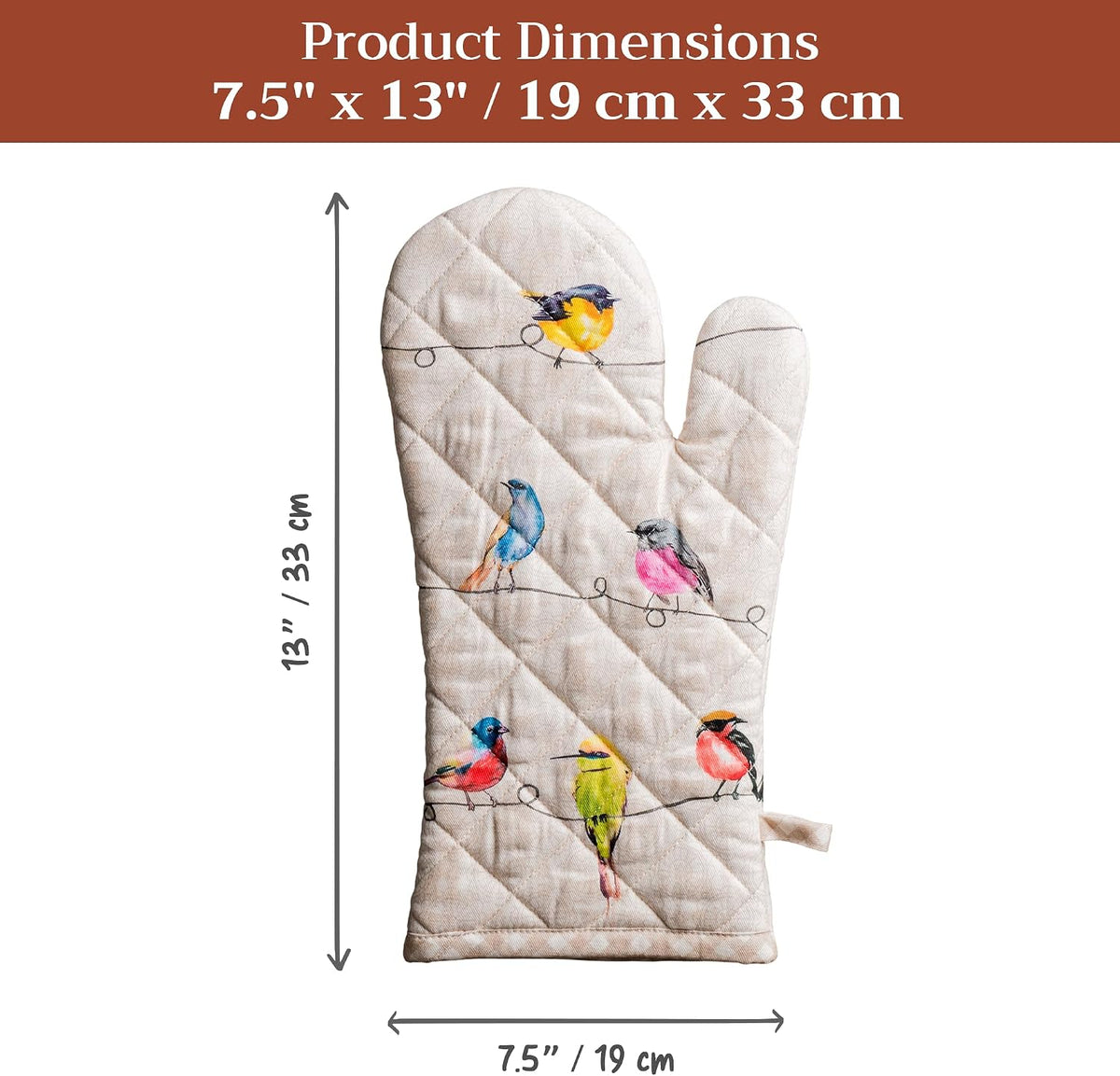 Maison d' Hermine Pot Holders 100% Cotton Potholders (8" x 8") - Colors B