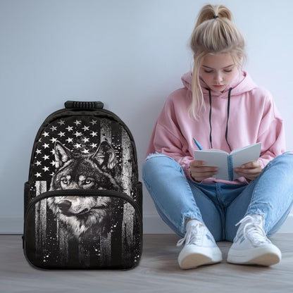 Cute Capybara Pizza Backpack for Girls, 5 Pcs Boys School Bag Set for Kids, 17 Inch Backpacks Lunch Pencil Box Reusable Utensils Case Set for Middle Elementary School, 3rd Grade Backpack