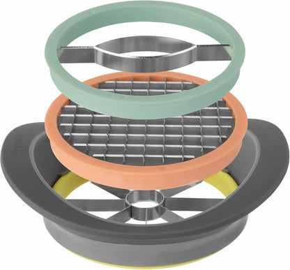 Berghoff Leo All in 1 Fruit & Vegetable Slicer Set, Interchangeable Cutters