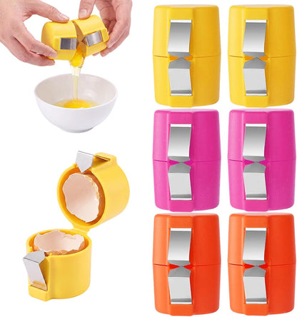 2026 New Egg Shell Opener, Egg Separator Egg Cracker Tool for Raw Eggs
