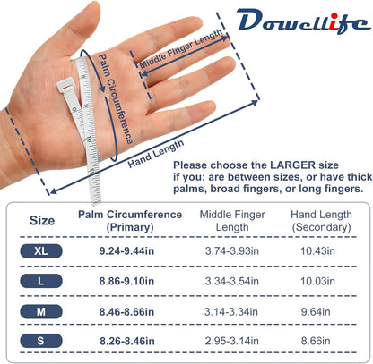 Dowellife Cut Resistant Gloves Food Grade Level 5 Protection, Safety Kitchen Cut Gloves for Chef Oyster Shucking Mandolin Knife Butcher Meat Cutting