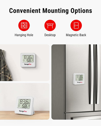 TempPro TempAir Hygrometer Indoor Thermometer for Home