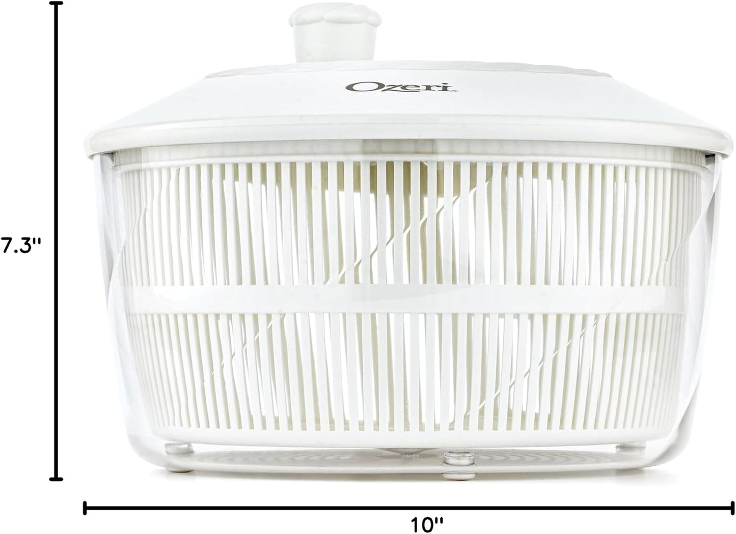 Ozeri Italian Made Fresca Salad Spinner and Serving Bowl, BPA-Free