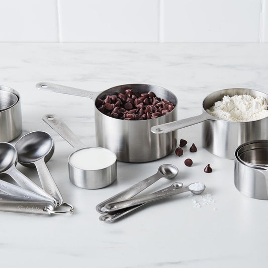Sur La Table 16-Piece Ultimate Measuring Set, Silver