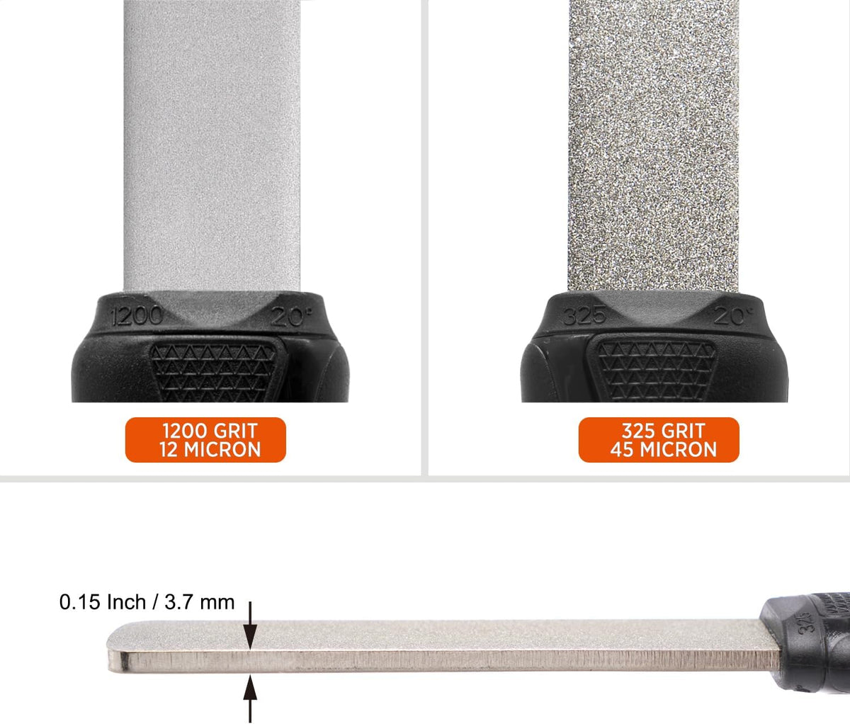 SHARPAL 181N Dual-Grit Diamond Sharpening Stone File