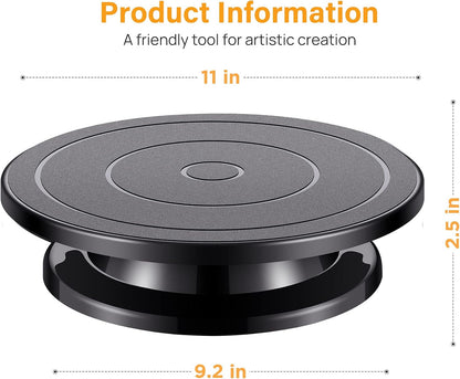 Kootek Pottery Wheel Turntable Smooth Revolving Spinner Stand, 11 Inch