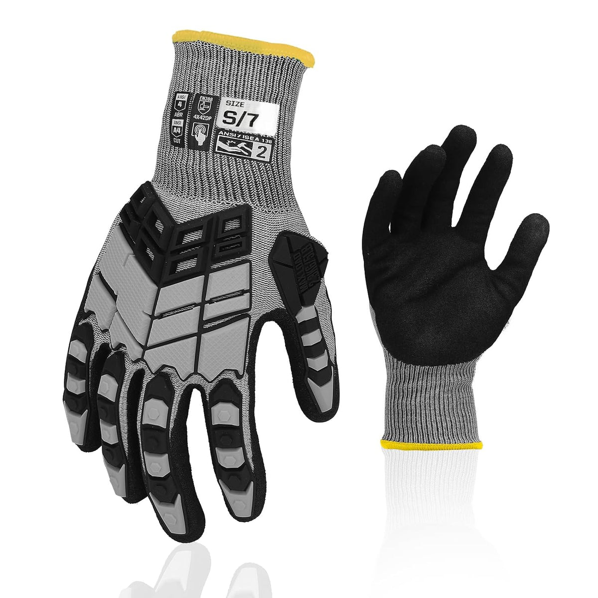 Safety Work Gloves,Impact Gloves for Men Women