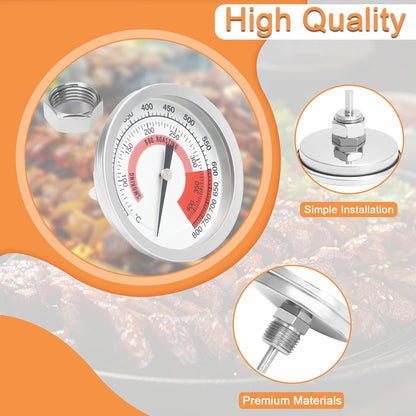 60540 Temperature Gauge for Weber GS4 Spirit II/I 200/300 SER & 22" Kettles