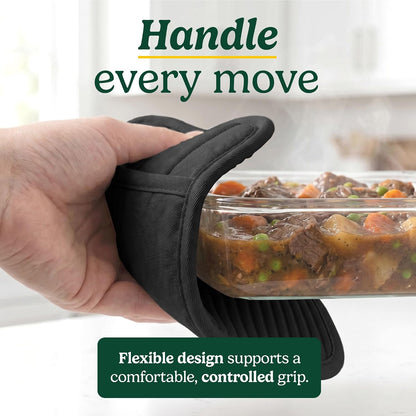 Cuisinart Silicone Pot Holders, Set of 2 7"x9", Heat Resistant 500F