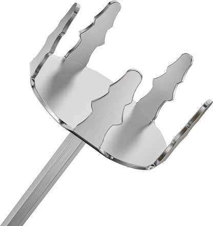Onlyfire 4 Inch Stainless Steel Pork Puller, Upgraded Ultra-Sharp