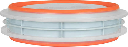 CanCooker Batter Bowl XL: Collapsible, Mess-Free, Dishwasher and Microwave Safe, Chemical-Free in Vibrant Orange