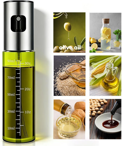 Oil Sprayer for Cooking,Olive Oil Spritzer,Olive Oil Spray Bottle for Salad, BBQ, Kitchen Baking, Roasting (100ml) (1)