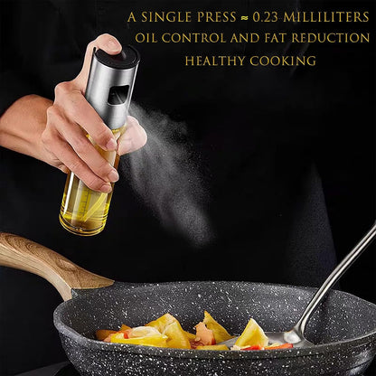Oil Sprayer for Cooking,Olive Oil Spritzer,Olive Oil Spray Bottle for Salad, BBQ, Kitchen Baking, Roasting (100ml) (1)