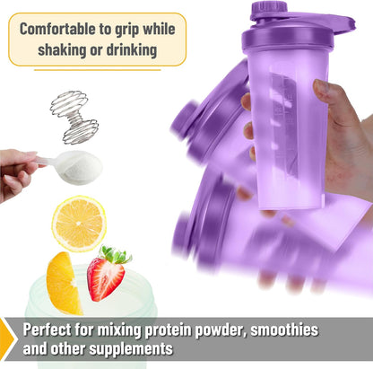 Mr. Pen- Shaker Bottles for Protein Mixes with Twist Cap, 28 oz