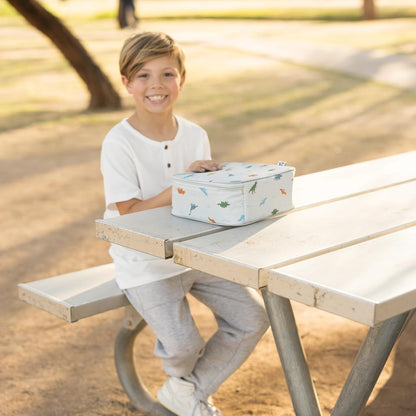 Tiny Twinkle Insulated Lunch Box for Girls and Boys | Durable and Reusable for School & Travel | Ages 3 and Up | Waterproof and Easy to Clean | PFAs and BPA Free（Boho Rainbow）