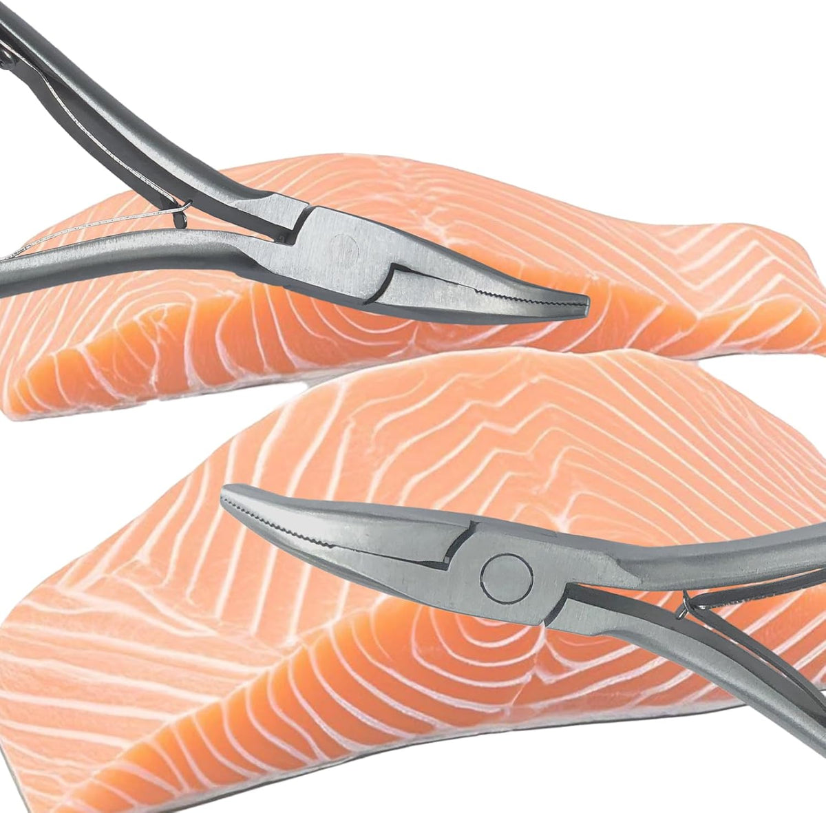 3 PCS Fish Bone Tweezers Bone Pliers, Stainless Steel Fish Deboning Tools