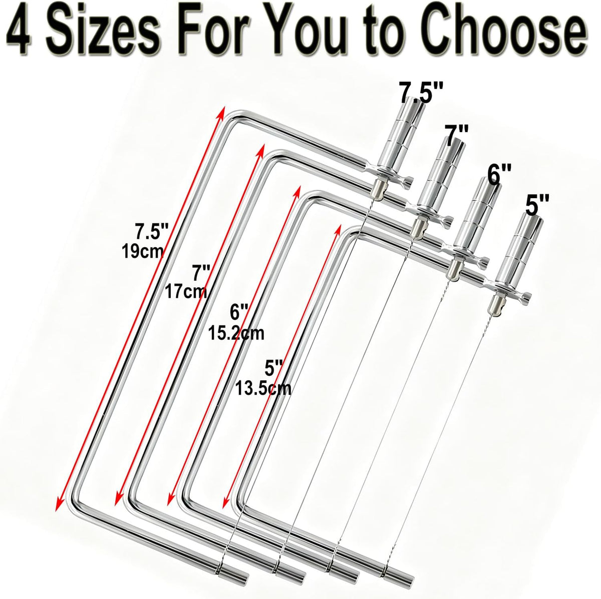 Cheese Slicer Accessories Kitchen Marble Board Cheese Cutter Stainless Steel Components Ideal Making Giftable Cheese Cutting Boards with The Cheese Slicer Kit (4CheesS slicer 12Extra Wires,6inch)