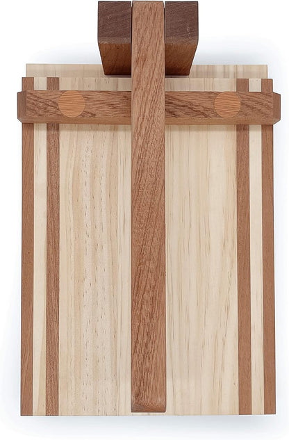 Wooden Tortilla Multi-Press,"12 Inch", Series 2,Corn Tortilla Press for Homemade,Roti, Burritos,Taco, Empanadas, tostones, hallacas and More, perfect for Your Home and Business