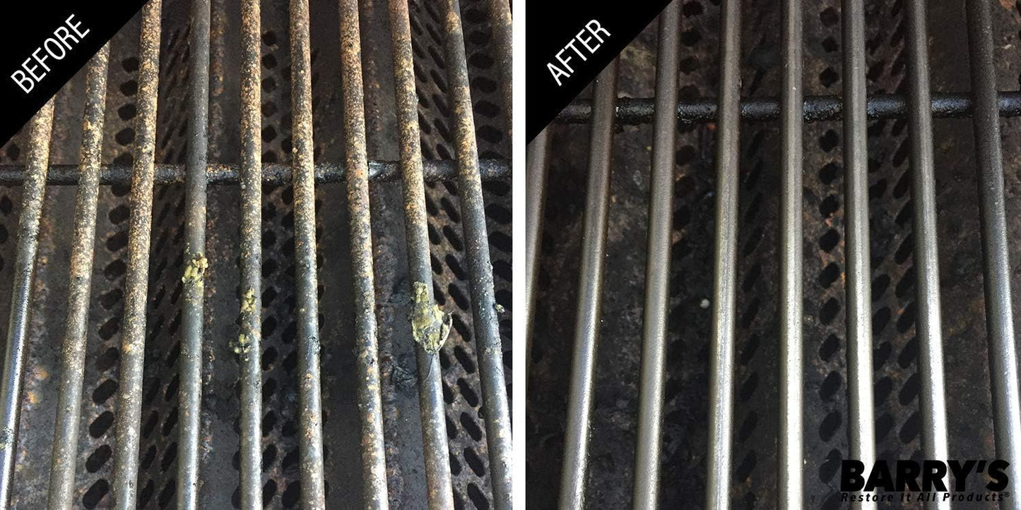 Barry's Restore It All Products - Grill & Grate Degreaser Spray (16oz.) | The BEST Solution for cutting GREASE, GRIME & BAKED-ON DEPOSITS from your BBQ Grates!