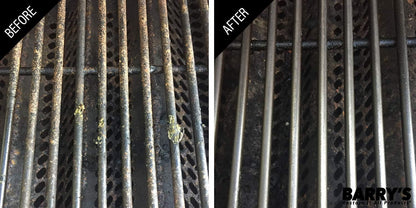 Barry's Restore It All Products - Grill & Grate Degreaser Spray (16oz.) | The BEST Solution for cutting GREASE, GRIME & BAKED-ON DEPOSITS from your BBQ Grates!