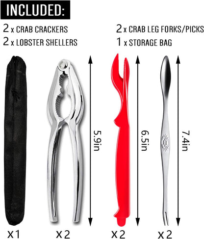 Crab Leg Crackers, Crab Crackers and Tools Set