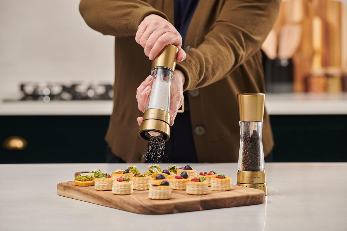 Cole & Mason Derwent Grinder, 7.5" Pepper Mill, Stainless Steel