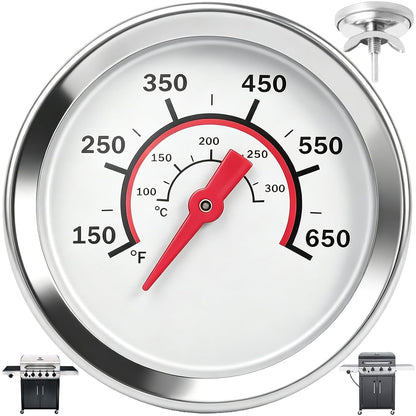 60540 Temperature Gauge for Weber GS4 Spirit II/I 200/300 SER & 22" Kettles