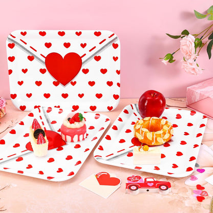 JarThenaAMCS 3Pcs Graduation Serving Trays 13 x 10 Inch Bachelor' s Hat Diploma Glitter Reusable Melamine Platter Congrats 2026 Grad Serving Dishes for Graduate Party Sharing Snacks Fruit Dessert