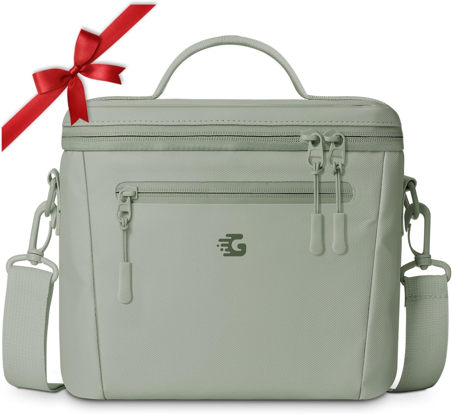 GLORIEROO Insulated Lunch Box Bag Women Girls - Waterproof Leakproof Lightweight Reusable Cooler for School Work Picnic - Back to School