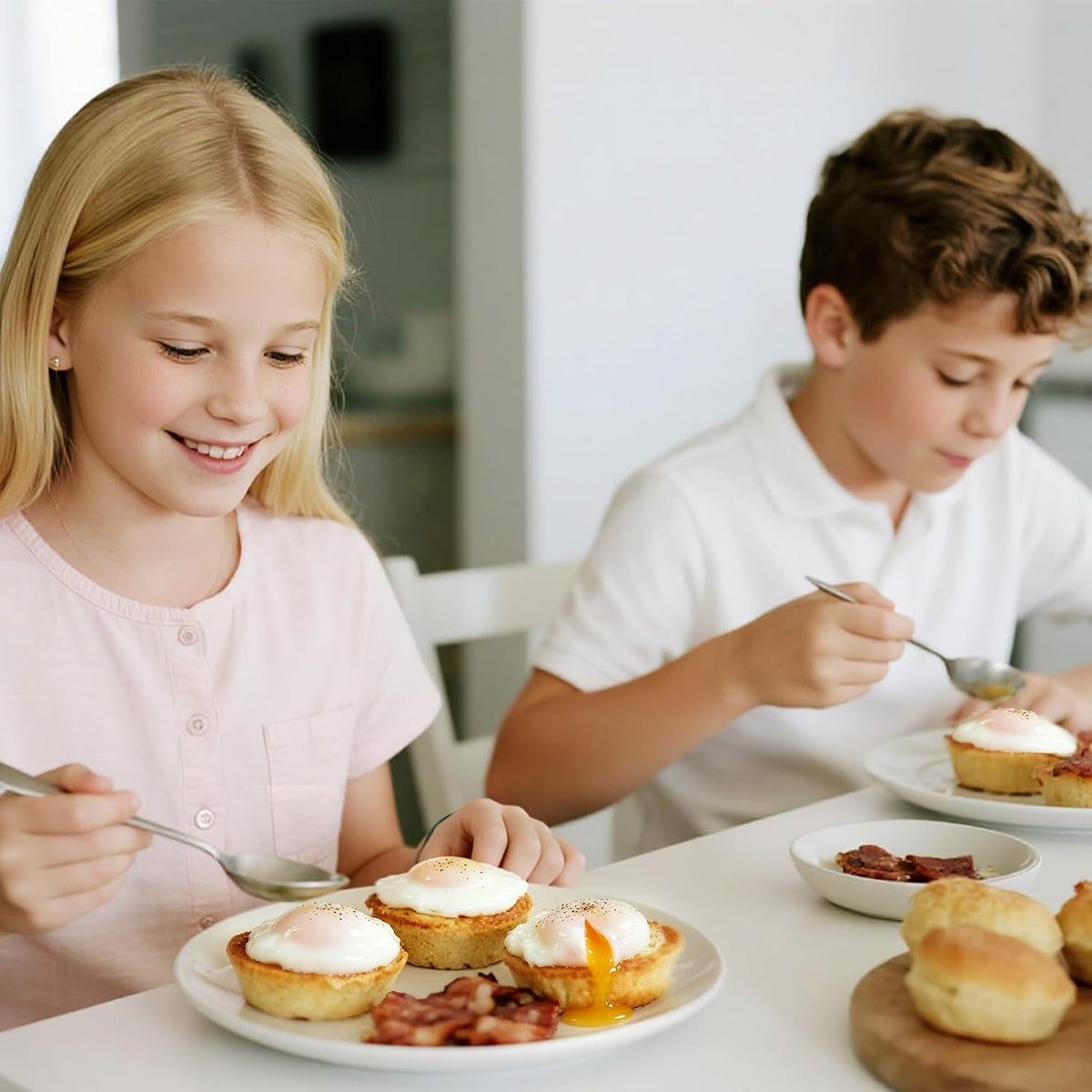 Non Stick Poached Egg Cooker 2 Pack