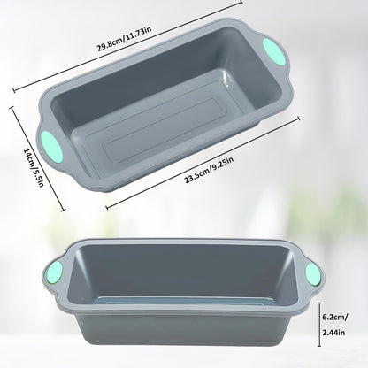 To encounter 2Pack Silicone Muffin Pan with Metal Frame, 12 Cup Regular Size Cupcake Pan, Non-Stick Baking Tray, Food Grade Baking Molds for Oven, Dishwasher Safe