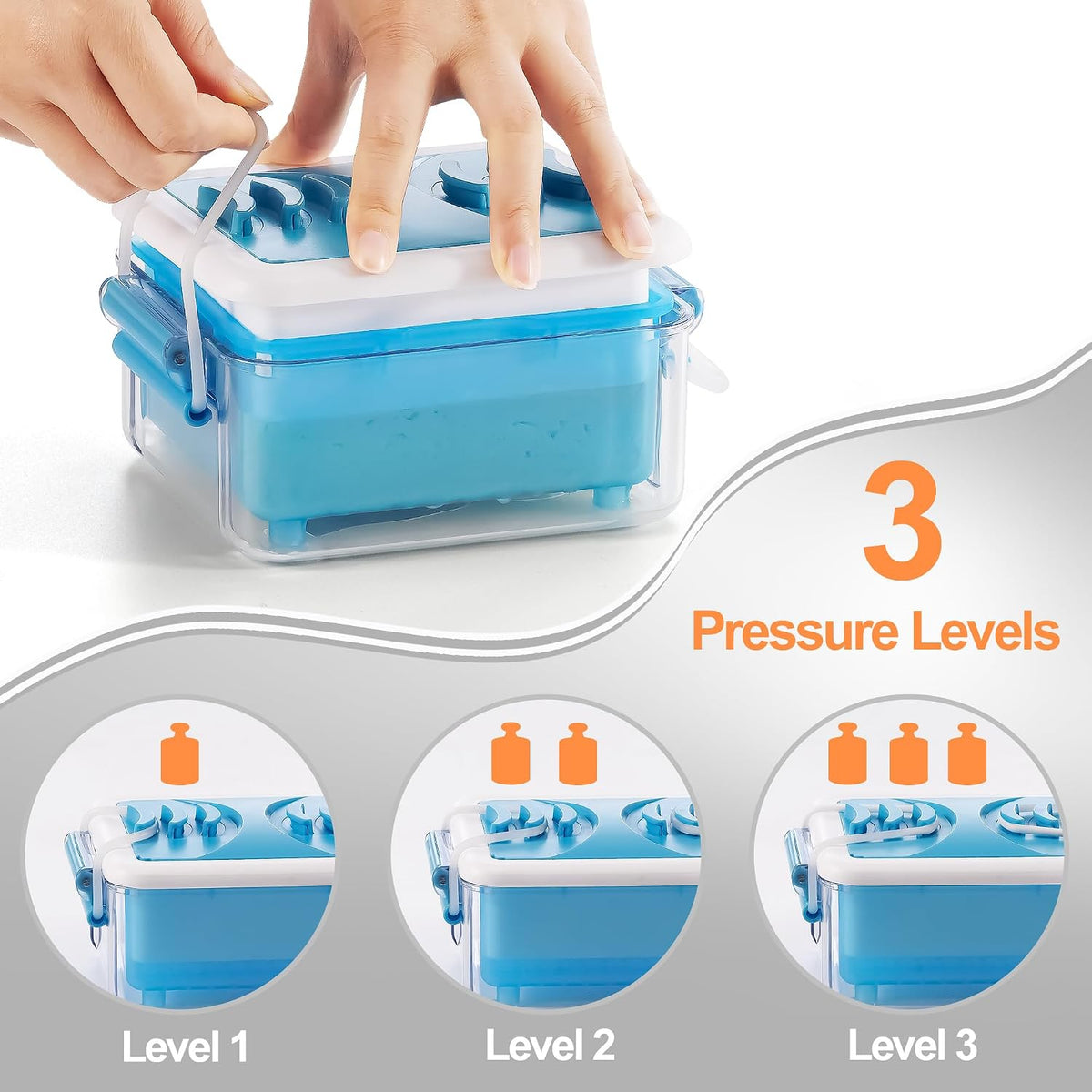 Tofu Press with 3 Pressure Levels, Dishwasher Safe