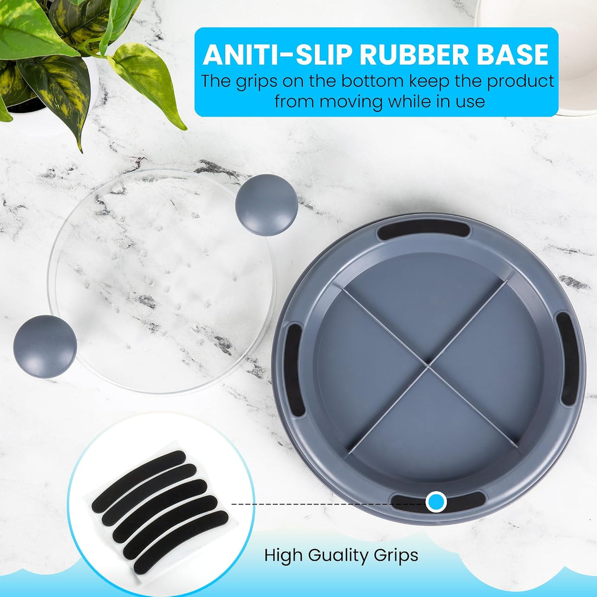 Chicken Shredder Tool for Meat, Large Chicken Breast Shredder with Lid, Anti-Slip Base & Ergonomic Handle,Heat Resistant, BPA Free, Dishwasher Safe