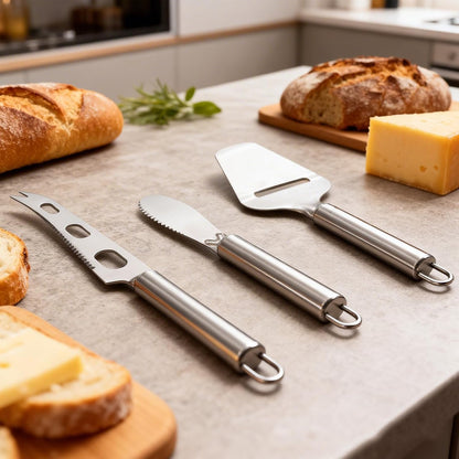Premium Stainless Steel Cheese Slicer,Multi-Functional Cheese Slicer Plane