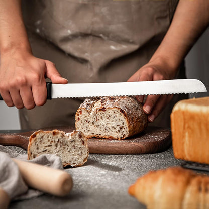 Sourdough Bread Knife for Homemade Bread: 11" Adjustable Bread Slicer