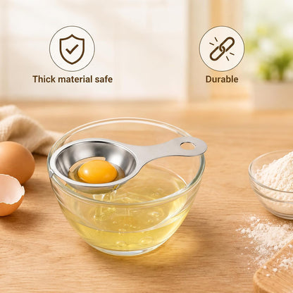 Egg Separator for Raw Eggs, Egg Yolk White Filter Food Grade Egg Divider