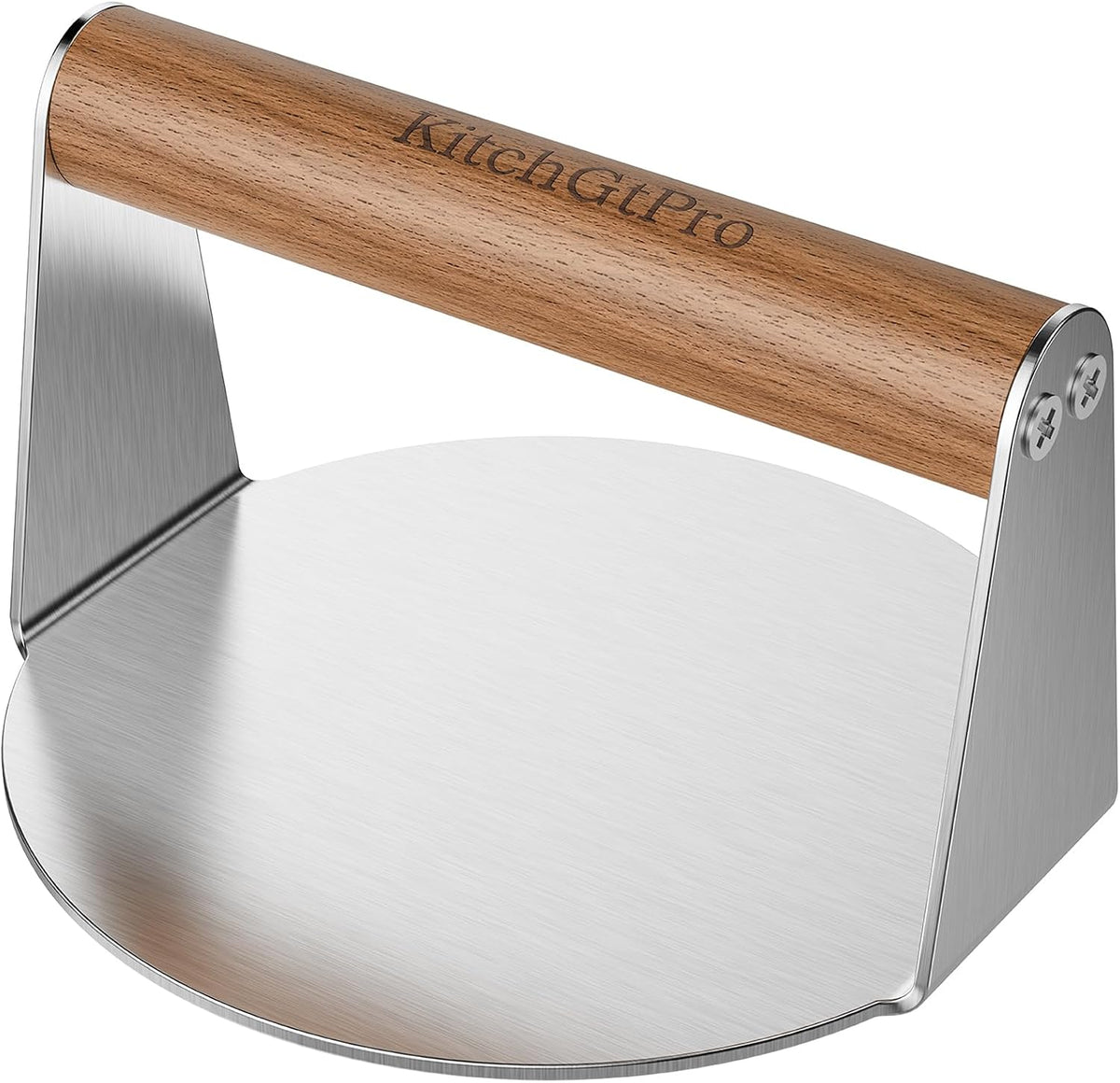 Smash Burger Press Stainless Steel, Grill Patty Bacon Press