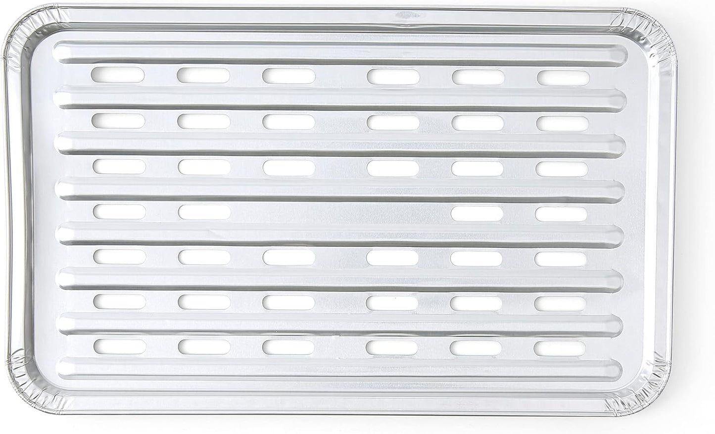 Kingsford Extra Tough Aluminum Grill Liners, Disposable Foil Grill Toppers for Outdoor Grills, Helps Keep Food and Sauce from Falling Through Grates, 16 x 11.75 in, 14 Count