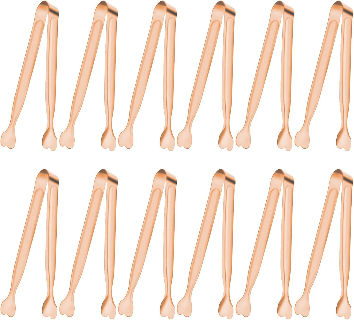 Mini Serving Tongs, Anytrp 18-Packs Stainless Steel Sugar Tongs, 4.3inch Ice Tongs Kitchen Appetizers Tongs for Coffee Bar, Tea Party, Desserts Party, Sugar and Ice Bucket