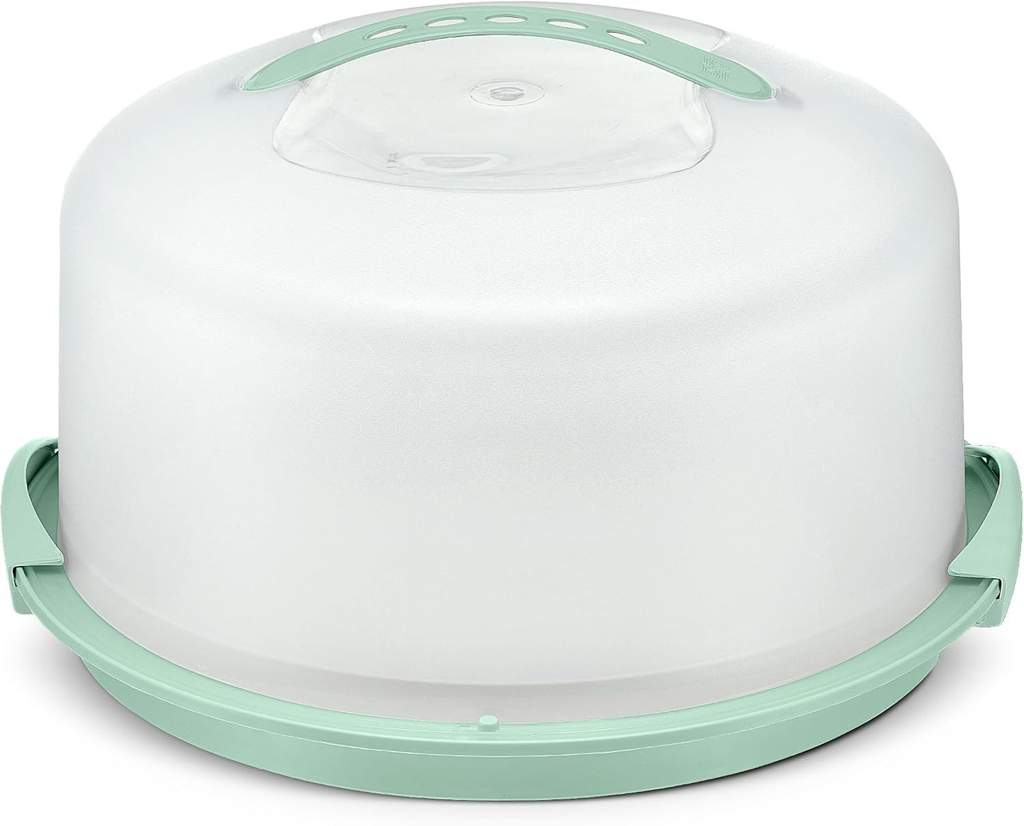Tribello Extra Large Cake Storage Container, Cake Carrier With Handle Holds Cake 12 X 12 X 5 (Being)
