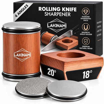 Rolling Knife Sharpener | Kitchen Knife Sharpening Kit