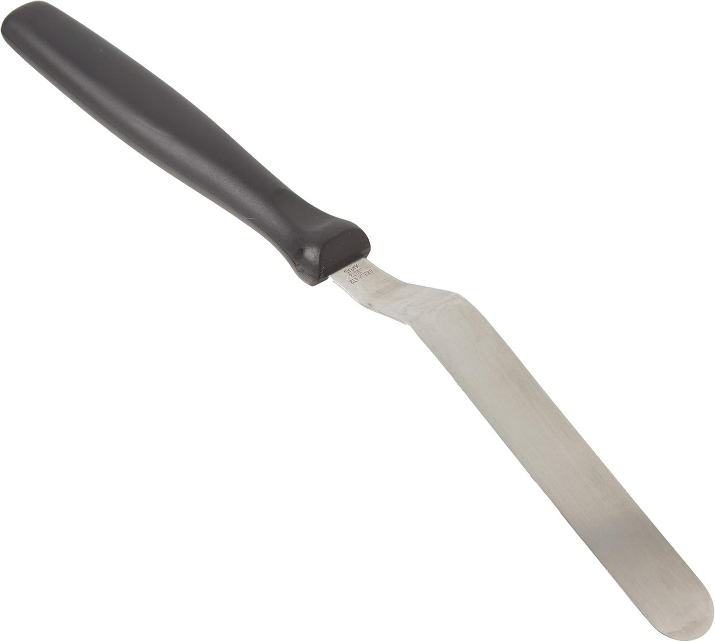Ateco Ultra Offset Spatula with 4.25" x 0.75" Stainless Steel Blade, 4½", Silver