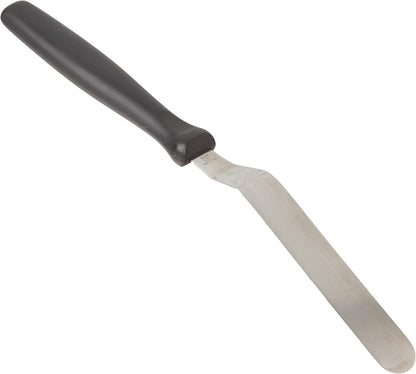 Ateco Ultra Offset Spatula with 4.25" x 0.75" Stainless Steel Blade, 4½", Silver