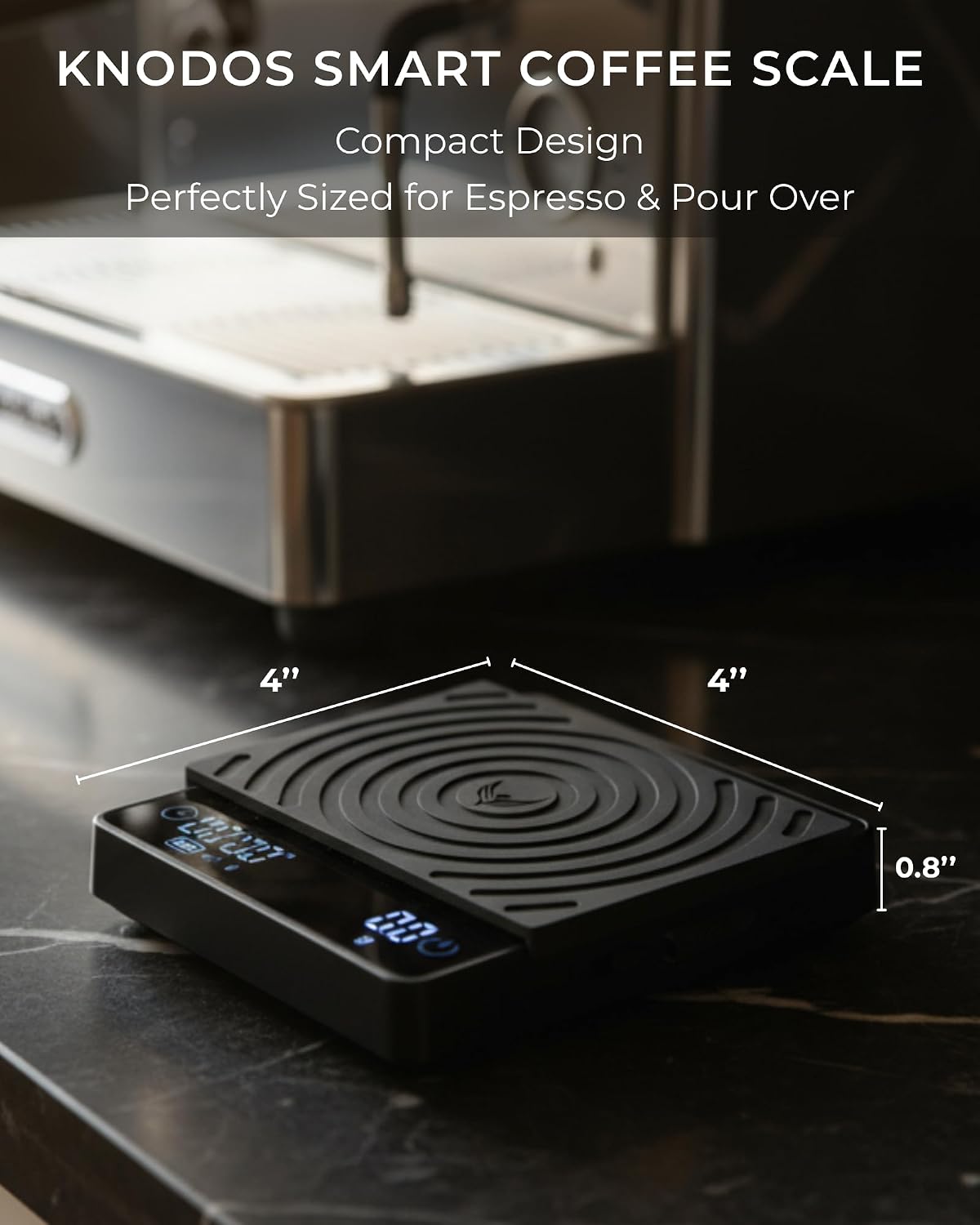 Smart Coffee Scale – Digital Espresso Scale with Timer