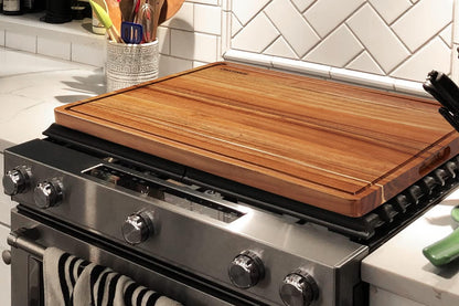 OAKSWARE 16.5" x 13" Acacia Wood Cutting Board, Kitchen Prep Station