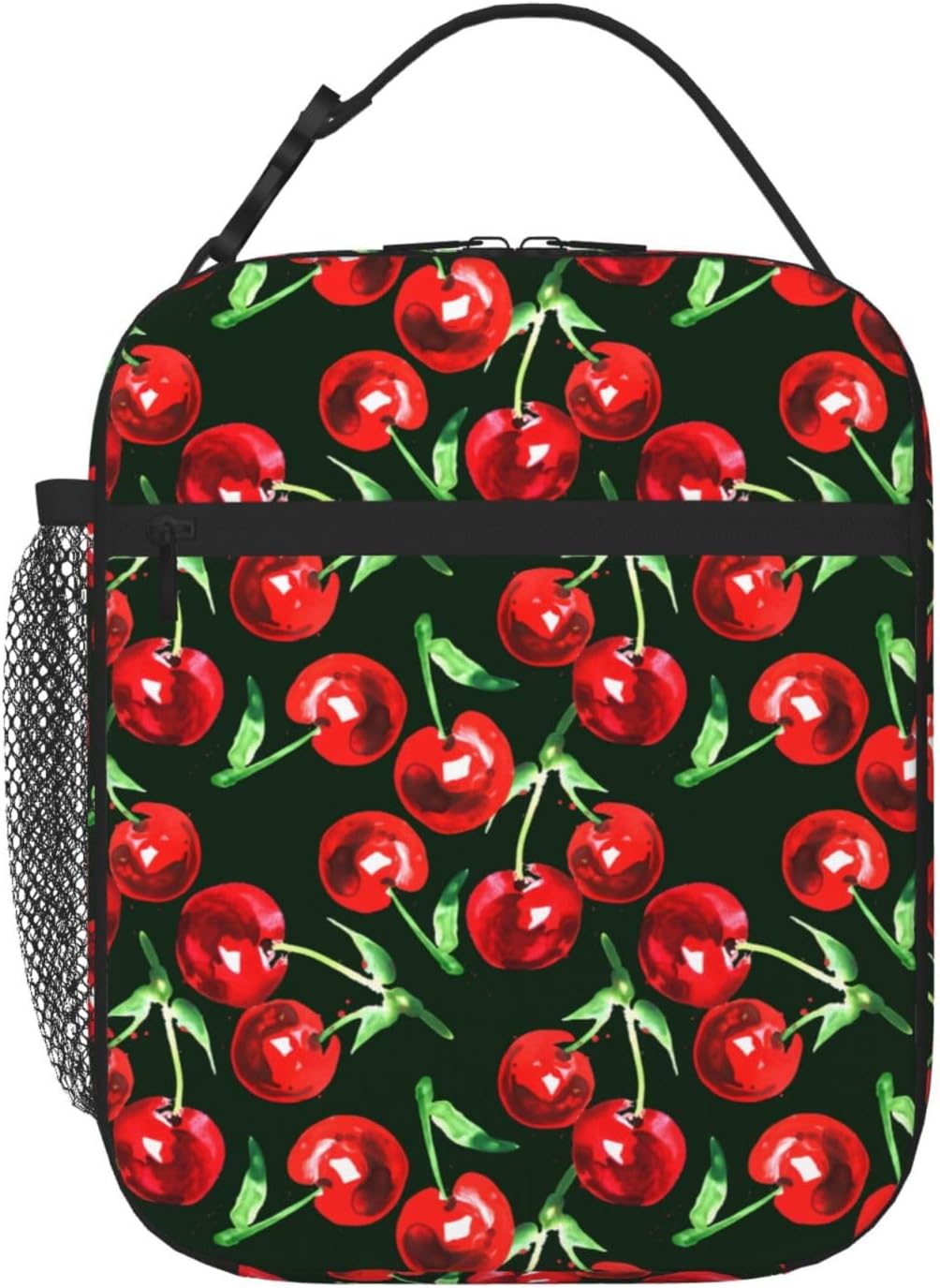 Dinosaur Volcano Insulated Lunch Bag for Women & Men, Reusable Leak-Proof Lunch Box with Cooler Compartment, Lunch Tote for Adults Work Travel Picnic Durable & Washable