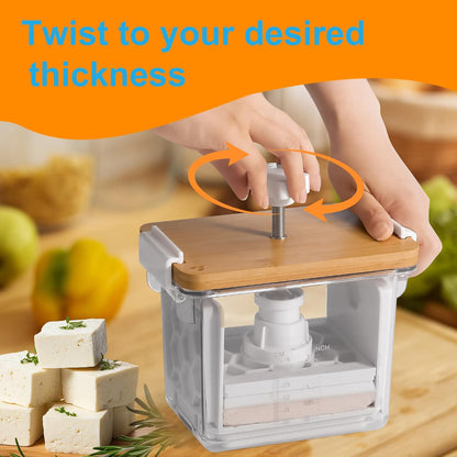 VALLEYHIKE Powerful Adjustable Tofu Press, Dishwasher Safe